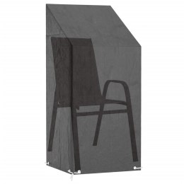 POKROWIEC NA KRZESŁO OGRODOWE 8 PRZELOTEK 65X65X110/150CM PE