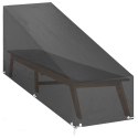 POKROWIEC NA LEŻAK OGRODOWY 12 OCZEK 205X75X40/70CM PE