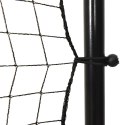 REBOUNDER DO PIŁKI NOŻNEJ CZARNY 366X90X183CM HDPE