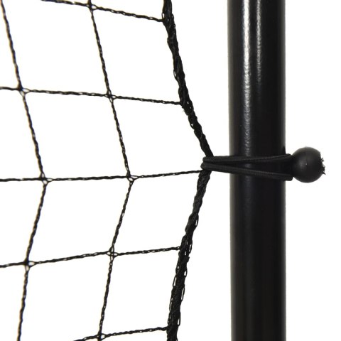 REBOUNDER DO PIŁKI NOŻNEJ CZARNY 366X90X183CM HDPE
