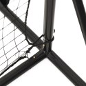 REBOUNDER DO PIŁKI NOŻNEJ CZARNY 366X90X183CM HDPE