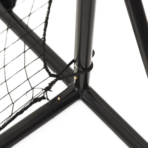 REBOUNDER DO PIŁKI NOŻNEJ CZARNY 366X90X183CM HDPE