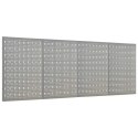 ŚCIENNE PŁYTY PERFOROWANE 4 SZT. 40X58CM STAL