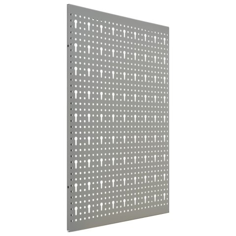 ŚCIENNE PŁYTY PERFOROWANE 4 SZT. 40X58CM STAL