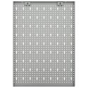 ŚCIENNE PŁYTY PERFOROWANE 4 SZT. 40X58CM STAL