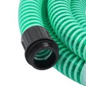 WĄŻ SSĄCY Z MOSIĘŻNYMI ZŁĄCZAMI ZIELONY 1,1" 10 M PVC