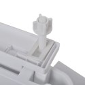 DESKI SEDESOWE WOLNOOPADAJĄCE 2 SZT. PLASTIKOWE BIAŁO-ŻÓŁTE