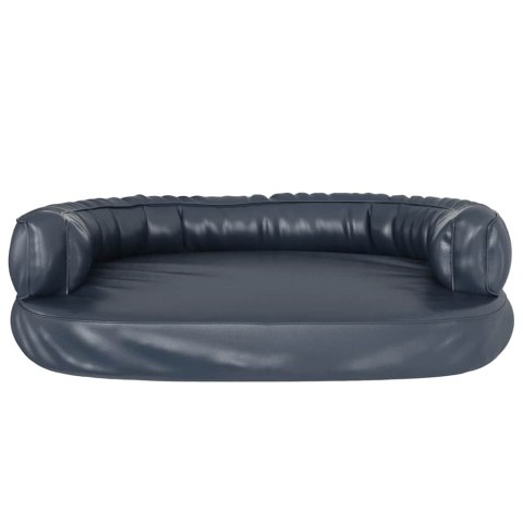 ERGONOMICZNE LEGOWISKO DLA PSA CIEMNONIEBIESKIE 88X65CM