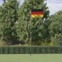 FLAGA NIEMIEC Z MASZTEM 5,5 M ALUMINIUM