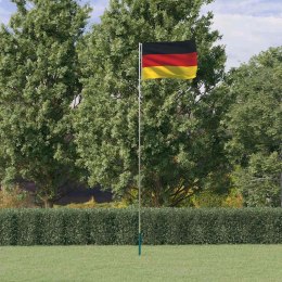FLAGA NIEMIEC Z MASZTEM 5,5 M ALUMINIUM