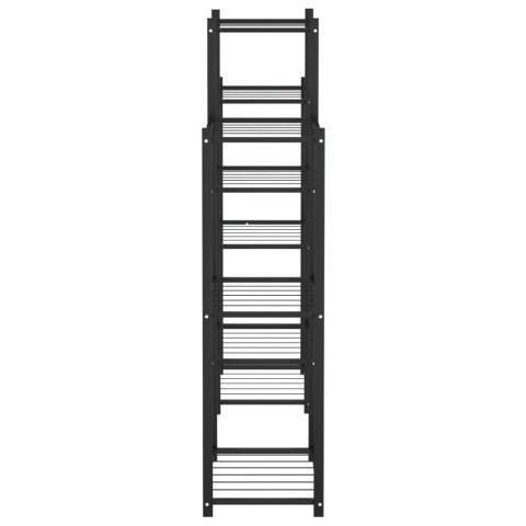 KWIETNIK 83X25X100CM CZARNY ŻELAZNY