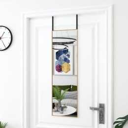 LUSTRO NA DRZWI ZŁOTE 30X100CM SZKŁO I ALUMINIUM