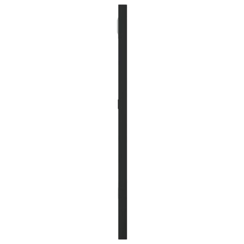 LUSTRO ŚCIENNE CZARNE 30X40CM PROSTOKĄTNE ŻELAZO