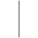 LUSTRO ŚCIENNE CZARNE 30X80CM PROSTOKĄTNE ŻELAZO