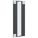 LUSTRO ŚCIENNE CZARNE 30X80CM PROSTOKĄTNE ŻELAZO