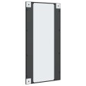 LUSTRO ŚCIENNE CZARNE 50X100CM PROSTOKĄTNE ŻELAZO