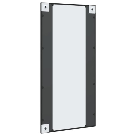 LUSTRO ŚCIENNE CZARNE 50X100CM PROSTOKĄTNE ŻELAZO