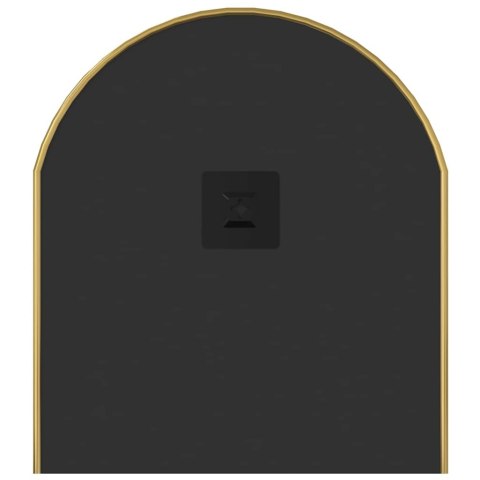 LUSTRO ŚCIENNE ZŁOTE 80X35CM OWALNE