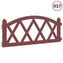 OBRZEŻA TRAWNIKOWE 17 SZT. CZERWONE 10 M PP
