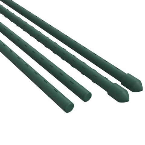 PODPÓRKI DO ROŚLIN 30 SZT. ZIELONE 115CM STALOWE