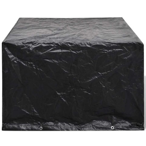 POKROWCE NA MEBLE OGRODOWE 2 SZT. 8 OCZEK 135X135X90CM
