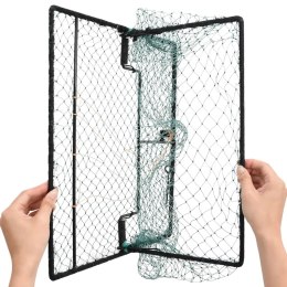 PUŁAPKA NA PTAKI ZIELONA 50X40CM STAL