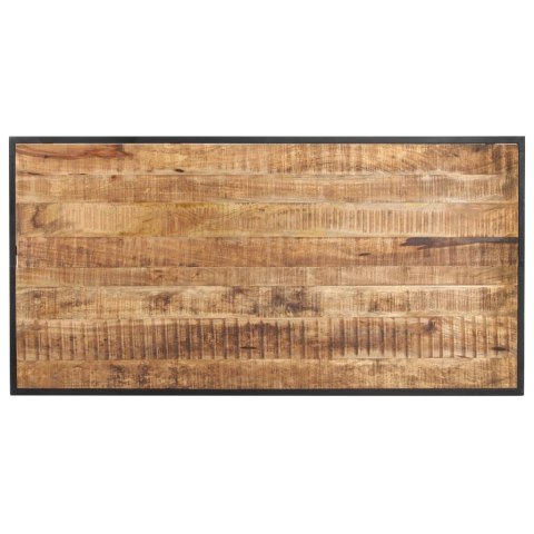 STÓŁ JADALNIANY 140CM SUROWE DREWNO MANGO