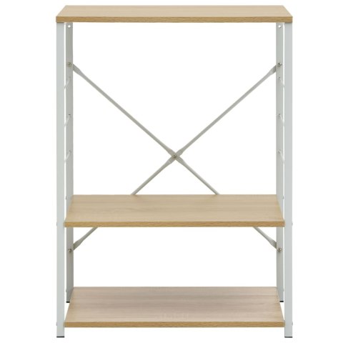 SZAFKA NA MIKROFALÓWKĘ BIAŁO-DĘBOWA 60X39,6X79,5CM