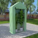SZKLARNIA OGRODOWA STALOWA KONSTRUKCJA 0,5 M² 1X0,5X1,9 M