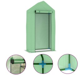 SZKLARNIA OGRODOWA STALOWA KONSTRUKCJA 0,5 M² 1X0,5X1,9 M
