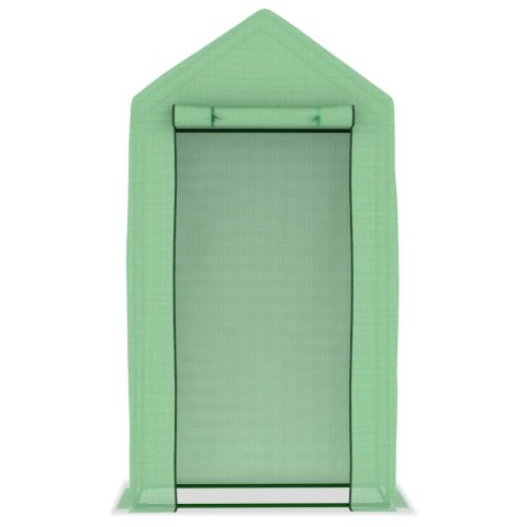SZKLARNIA OGRODOWA STALOWA KONSTRUKCJA 0,5 M² 1X0,5X1,9 M