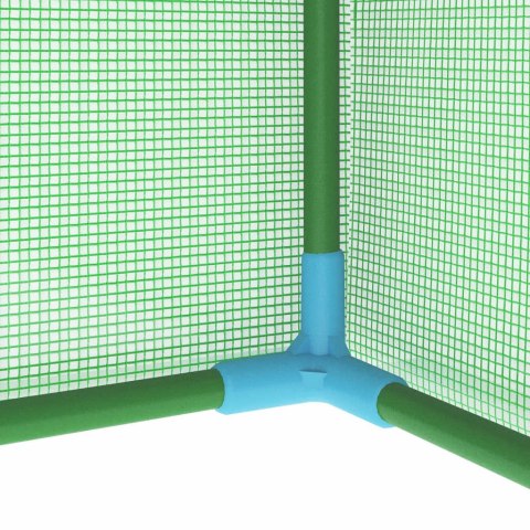 SZKLARNIA OGRODOWA STALOWA KONSTRUKCJA 0,5 M² 1X0,5X1,9 M