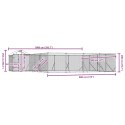 KOJEC DLA PSA Z DACHEM SREBRNY 10X8X2,5M STAL GALWANIZOWANA