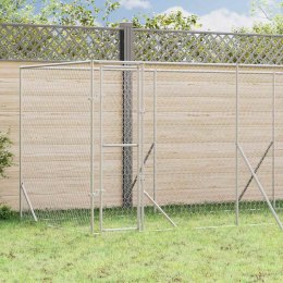 KOJEC ZEWNĘTRZNY DLA PSA 6X2X2 M STAL GALWANIZOWANA