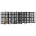 KOJEC ZEWNĘTRZNY DLA PSA STALOWY 11,06 M²