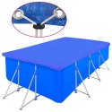 PLANDEKI NA BASEN 2 SZT. PE PROSTOKĄTNE 90 G/M² 540X270CM