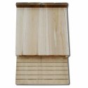 BUDKA DLA NIETOPERZY 4 SZT. 22X12X34CM DOMEK DREWNIANY OGRODOWY SCHRONIENIE