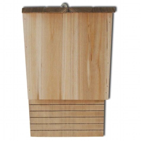BUDKA DLA NIETOPERZY 4 SZT. 22X12X34CM DOMEK DREWNIANY OGRODOWY SCHRONIENIE