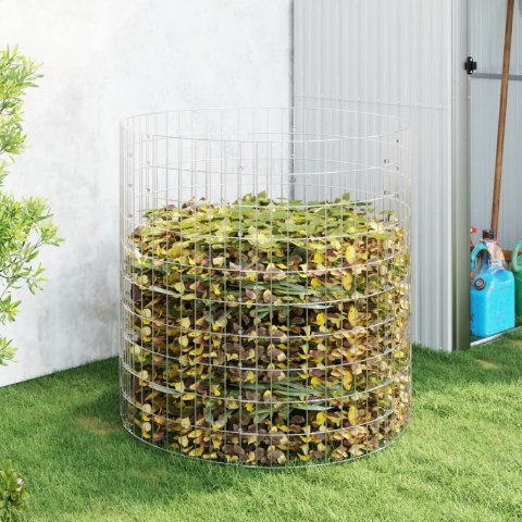 KOMPOSTOWNIK OGRODOWY Ø100X100CM STAL GALWANIZOWANA