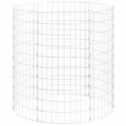 KOMPOSTOWNIK OGRODOWY Ø100X100CM STAL GALWANIZOWANA