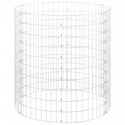 KOMPOSTOWNIK OGRODOWY Ø100X100CM STAL GALWANIZOWANA