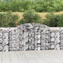 KOSZE GABIONOWE 11 SZT 300X50X100/120CM GALWANIZOWANE ŻELAZO