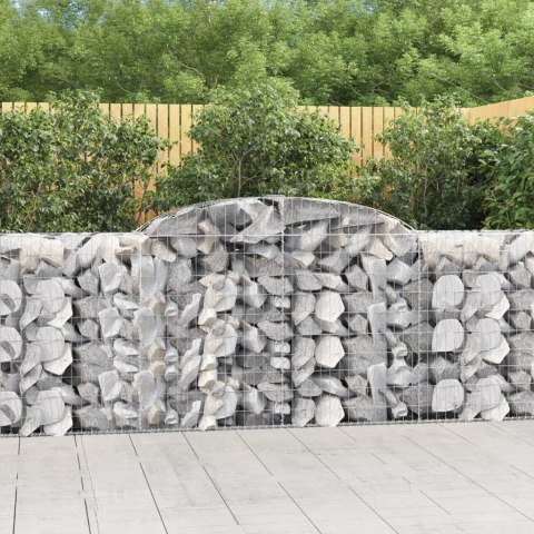 KOSZE GABIONOWE 11 SZT 300X50X100/120CM GALWANIZOWANE ŻELAZO