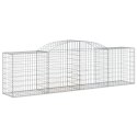 KOSZE GABIONOWE 15 SZT 300X50X80/100CM GALWANIZOWANE ŻELAZO