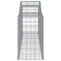 KOSZE GABIONOWE 15 SZT 300X50X80/100CM GALWANIZOWANE ŻELAZO