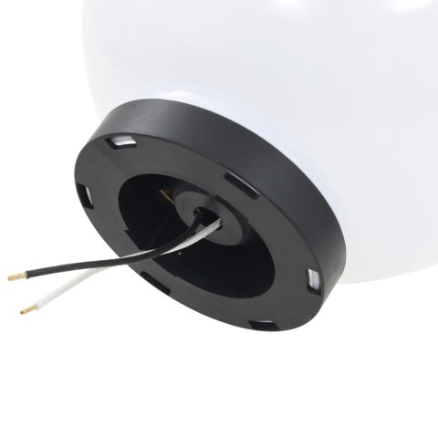 LAMPY OGRODOWE LED 4 SZT. KULISTE 20CM PMMA