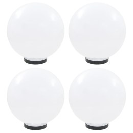 LAMPY OGRODOWE LED 4 SZT. KULISTE 30CM PMMA