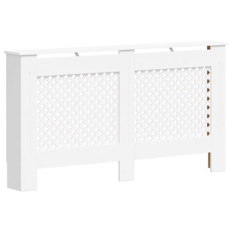 OSŁONY NA KALORYFER GRZEJNIK 2 SZT. BIAŁE 152X19X81,5CM MDF