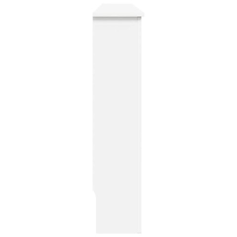 OSŁONY NA KALORYFER GRZEJNIK 2 SZT. BIAŁE 152X19X81,5CM MDF