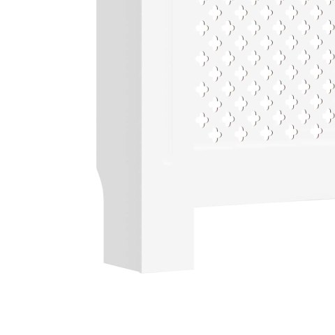 OSŁONY NA KALORYFER GRZEJNIK 2 SZT. BIAŁE 152X19X81,5CM MDF